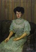 Valentin Serov, Portrait of Praskovia Tchaokovskaia